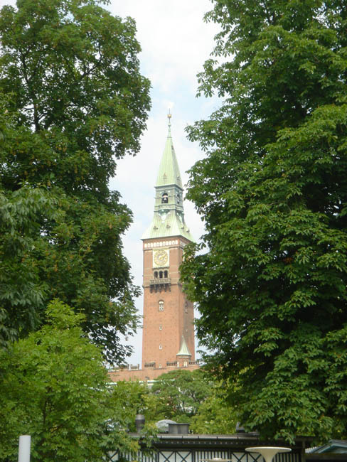 Towen through the trees