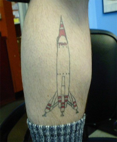 Walt's moonliner tattoo