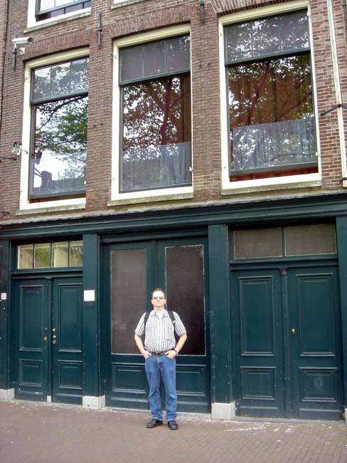 Me at Anne Frank's