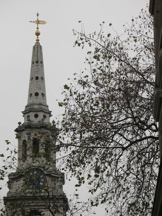 The view from Saint Martin's Lane